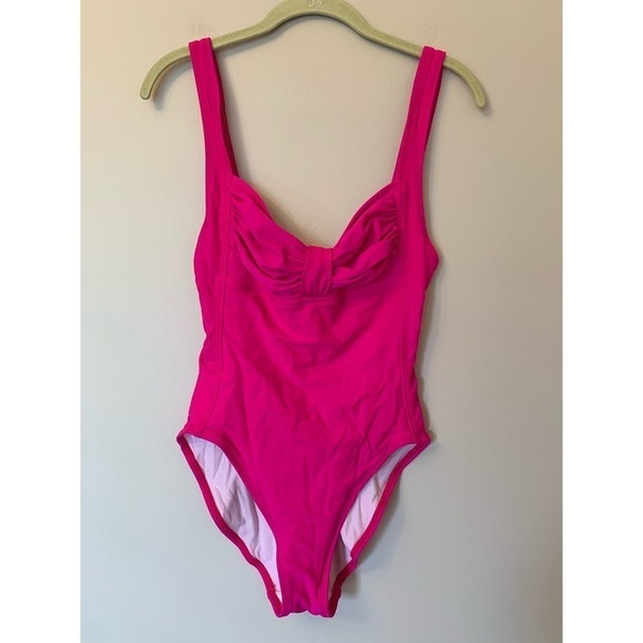Anne Cole Other - Anne Cole Bright Pink One Piece Swimsuit Barbie Size 12